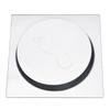 Stainless Steel Pedal   Type Floor Drain for Bathroom Washroom Garage Basement (#1)