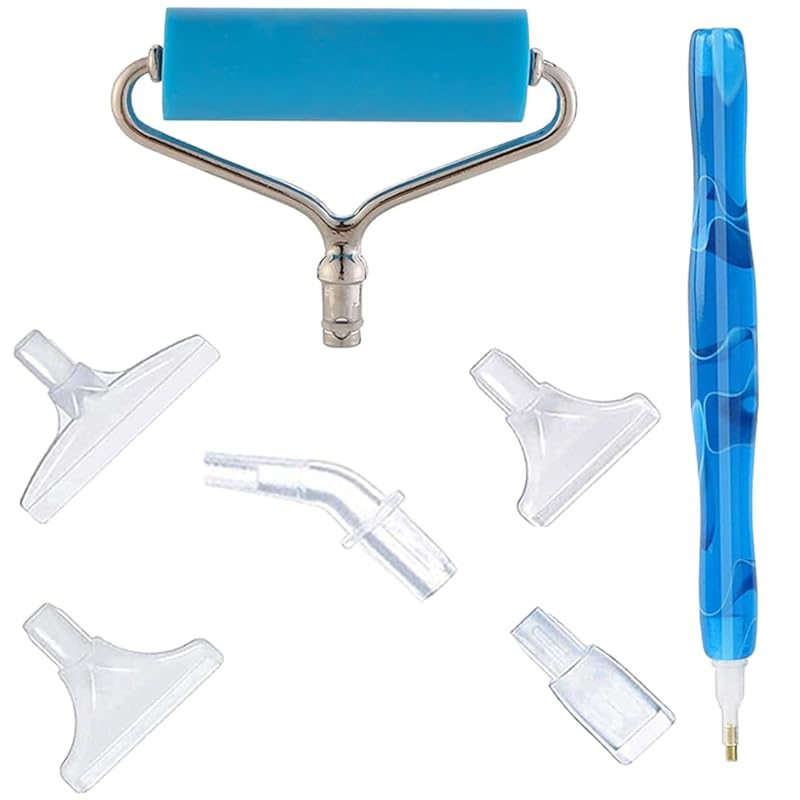 

алмазное искусство алмазная художественная ручка алмазная живопись инструменты художественная ручка набор для рукоделия модный инструмент DIY синий [продукт]