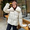 Winter new Korean version loose short cotton-padded clothes women's warm thickened hooded bread clothes cotton-padded jacket