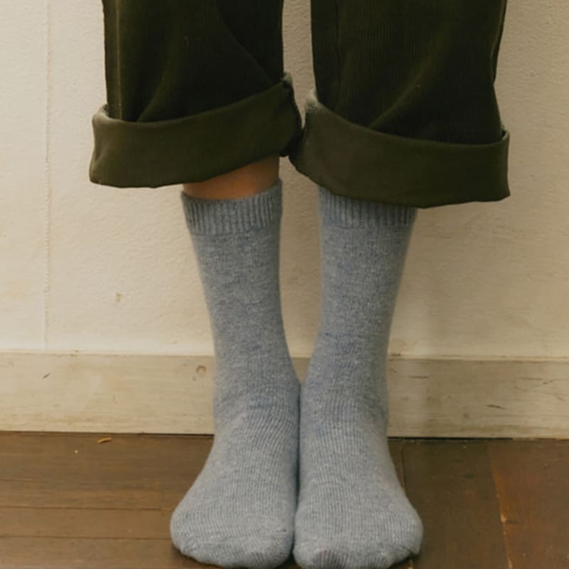 Biarritz Socks [3SET] Marie Cashmere Wool Socks 17 Colors