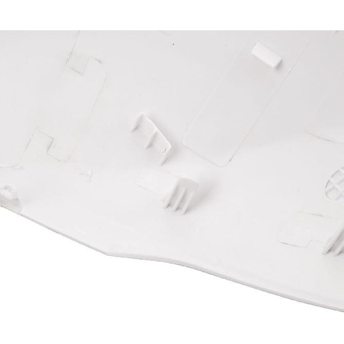 Side Mirror Cover Cap Unpainted White Rearview Wing Mirror Cap Weather Replacement for Hyundai Elantra 2021 to 2023 (Right)