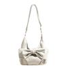 New Arrival Large Bow PU Women's Shoulder Bags Hot Sale Soft Hobo Youth Crossbody Bag Fashion Casual Large Capacity Tote Bags