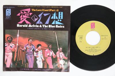 7inch Record HAROLD MELVIN  THE BLUENOTES  Love I Lost ECPB262PH PHILADELPHIA IN 1973 Japan SoulFunk Used
