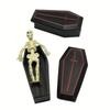 5pcs Removable Halloween Mini Coffin Box Funny Treat Coffin Boxes  Bar Party Decoration