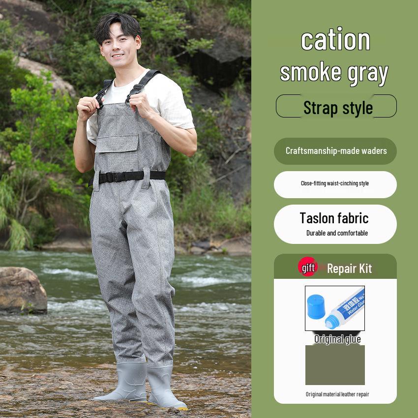 Ultra-light Waterproof Cationic Taslon Strap Fishing Waders - Wear-resistant Outdoor Sea-fishing Gear