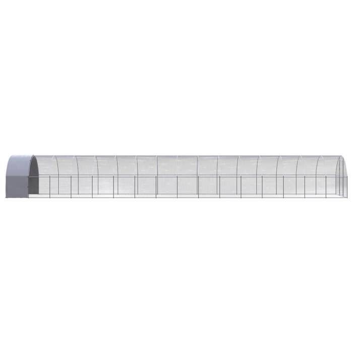 Maison Exclusive - Poulailler d'extérieur 3x16x2 m Acier galvanisé
