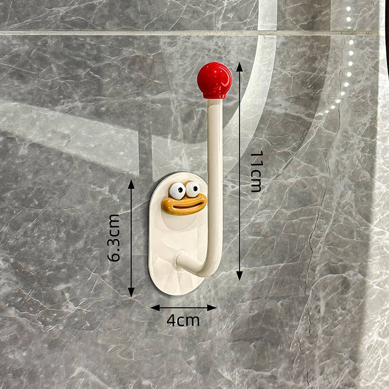 Дофаминовый Цветной Настенный Органайзер Без Отверстий Держатель для Ободков Заколок Многоцелевые Крючки Держатель для Ободков Заколок Органайзер для Ванной