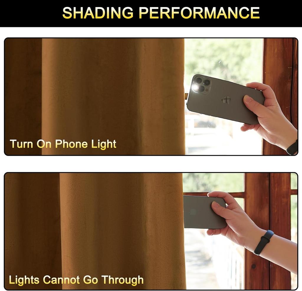 310 cm de altura feito sob medida 100% blackout sala de estar janela cortinas de veludo cortinas de quarto cortinas de cor sólida