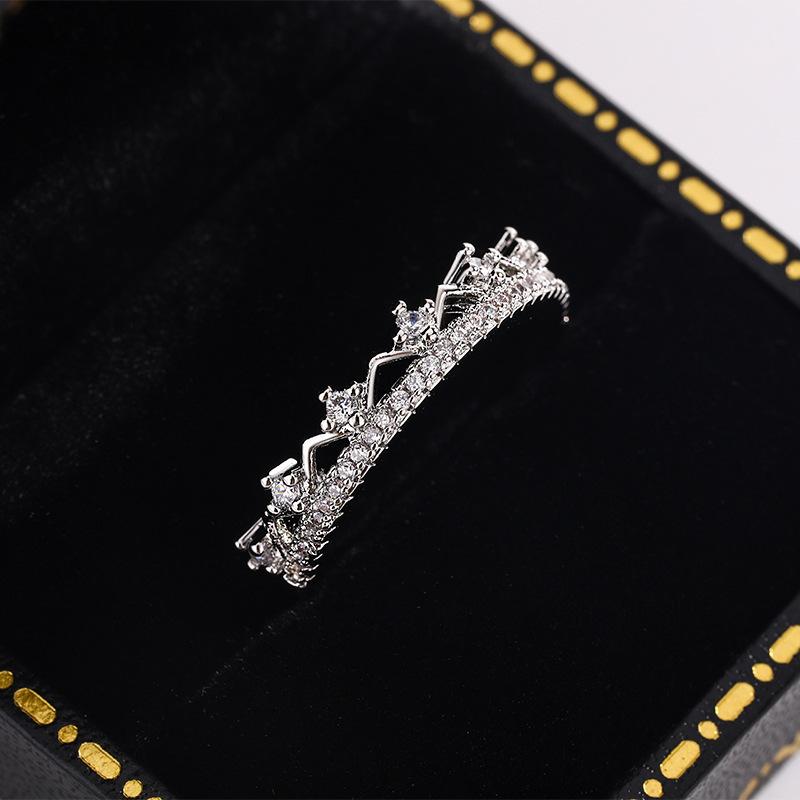 Простое кольцо-корона Кольцо-корона Украшения Легкая роскошь no. 6