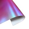 12-Inch X 164-Foot Matte Rainbow PVC Self-Adhesive Vinyl Roll Holographic Permanent Decorative Stickers Cutters for Decor
