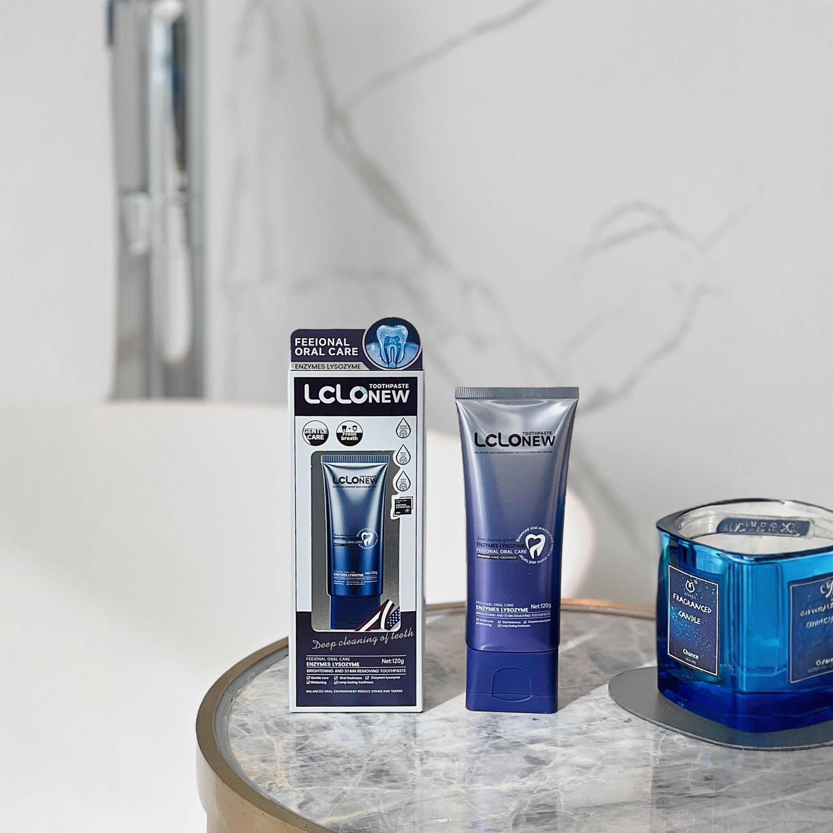 Cross LCLO Enzyme Lysozyme Whitening Toothpaste for Yellow and Smoke Stains