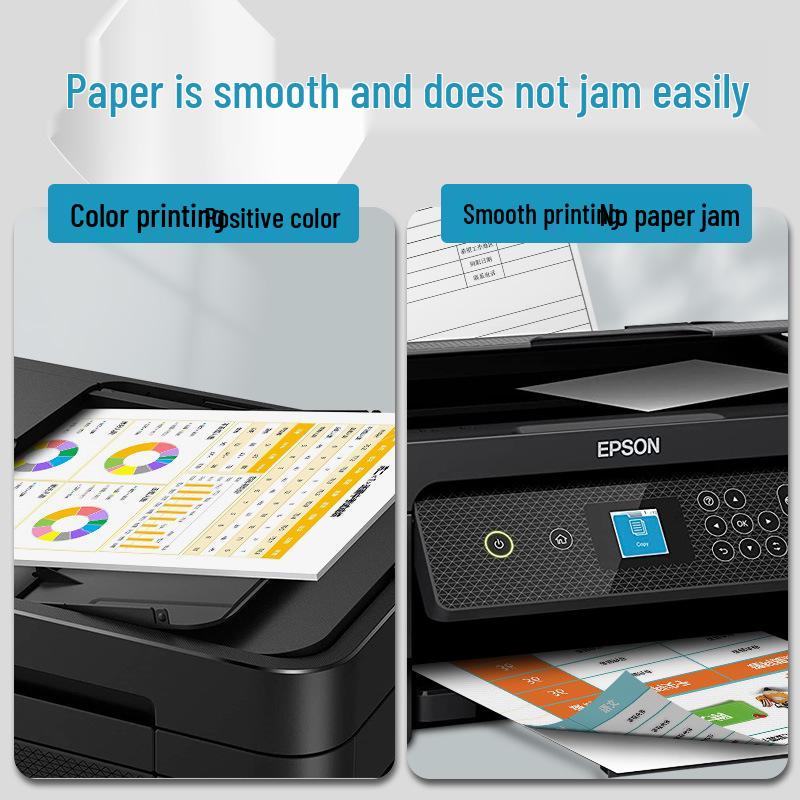 Yuanhao A4 100gsm Extra Thick White Photocopy Paper, 120g, 100 Sheets for Office/Home Use