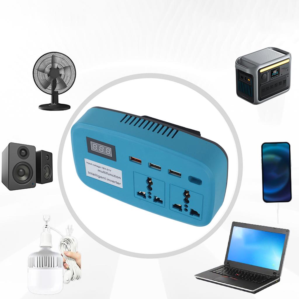 Battery Converters, Transformers, and Inverters Convert DC To 220V AC, Supporting 1100W. Compatible with for Dayis Inverters.