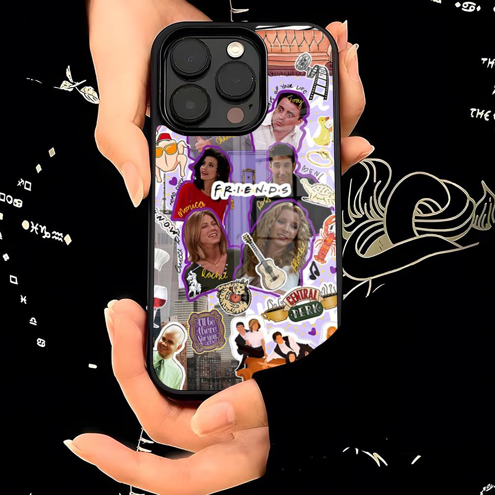 Friends TV Show Phone Case PC+TPU For IPhone 15 16 17ProMax 13 16 11 12 14 Pro Xs Max Mini Xr X Plus Cover