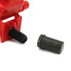 Red Durable Useful Farm Poultry Duck Automatic Chicken Feed Bowl Drinking Water Cup Drinker
