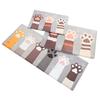 New Kitchen Floor Mat Cartoon Flannel Thick Door Mat Home Kitchen Rug Absorbent Non-slip Bath Mat Bedside Long Carpet