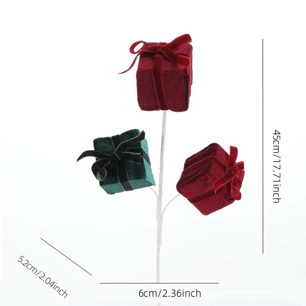 45cm Vánoční dárková krabice Větve Ručně vyráběné Vánoční ozdoby Vánoční stromek Dekorace