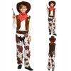 Boys Cowboy Girls Wild Western Rodeo Costume Kids Fancy Dress Cosplay Outfit