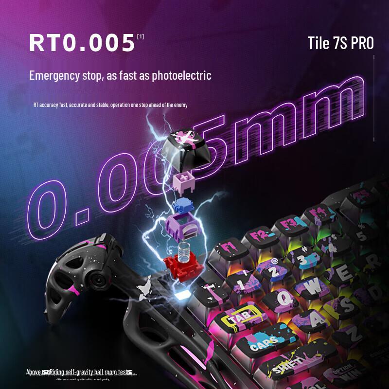 GravaStar WA75 PRO Magnetic Switch Gaming Mechanical Keyboard