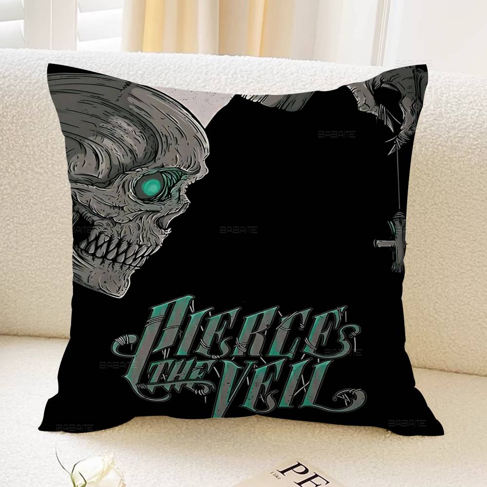 Rock Band P-Pierce The V-Veil Personalized Pillow Cover Kids Bedroom Wild Party Decor Pillowcase Kid Birthday Shower Gift