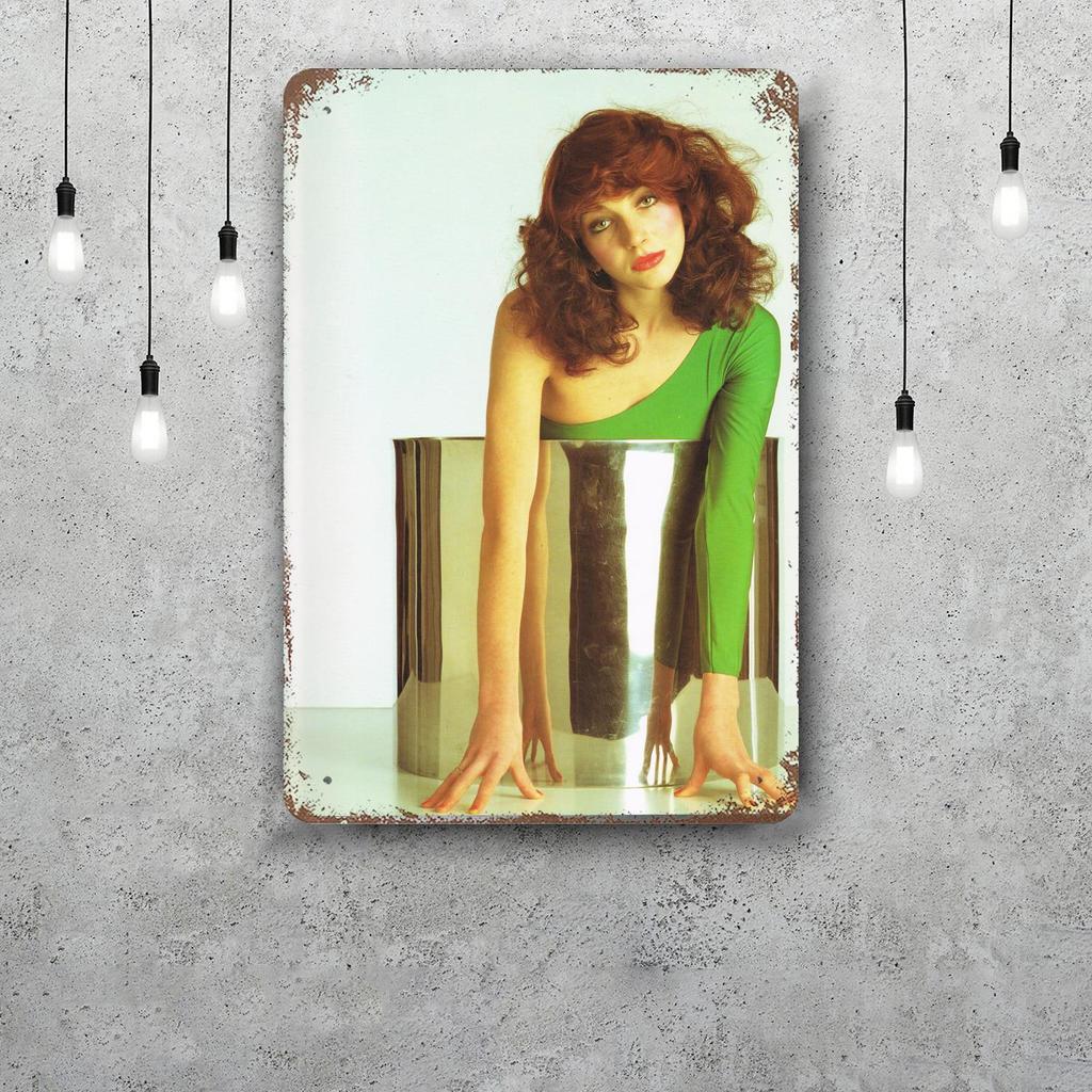 Kate Bush Metal Signs Wall Decor Vintage Tin Signs Captain Metal Poster Decor for Bar Pub Club Wall Decoration