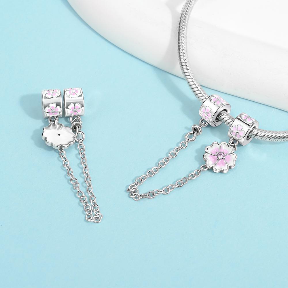 Sunflower Cherry Blossom Angel Eye Heart Copper Plated For Charms Copper Plated Original Bracelet For Jewelry Making