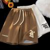Trendy Unisex Summer Sports Shorts: Loose, Lightweight, Printed Casual Fit
