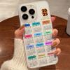 Mobile Phone Cases for iPhone 11 13 15 Pro Max 12 14 Pro Max Case iPhone 16 15 Plus 13 Pro 12 Frosted Texture Painted Cartoon Flowers