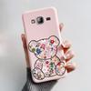 Pro Samsung Galaxy J3 J5 J7 2016 Pouzdro J320F J510F J710F Roztomilý Medvídek Kreslená Žába Měkký TPU Zadní Kryt Pro Samsung J5 2016 Pouzdro na Telefon