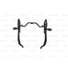 Black Crash Guard With "Slider Fit For Yezdi Adventure 334"