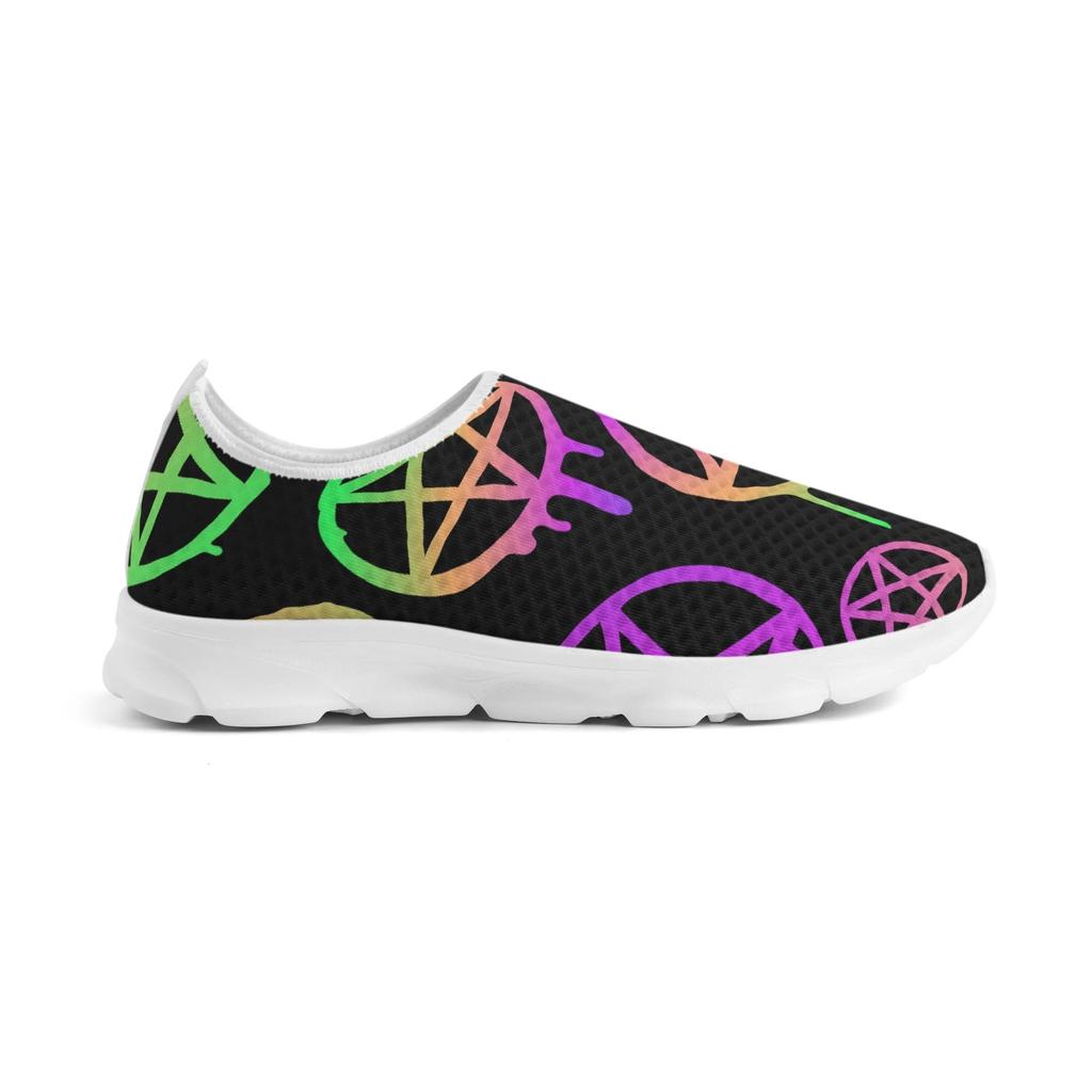 Non Slip Athletic Sneakers EU 36-48, Breathable Mesh Running Shoes, Unisex Walking Sport Shoes for Men Women