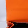 GIANFRANCO LOTTI leather Shoulder bag OrangeUsed