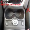Car Center Console Water Cup Holder Frame Cover Trim For Nissan Qashqai 2014 2015 2016 Matte Interior Accessories (MT Model)