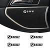 4 stuks auto audio decoratie 3D Aluminium Badge Embleem Stickers Voor BMW X1 X3 X5 X6 X7 1 3 5 6 7 Serie G20 G30 G11 F15 F16 G01 G02 F48