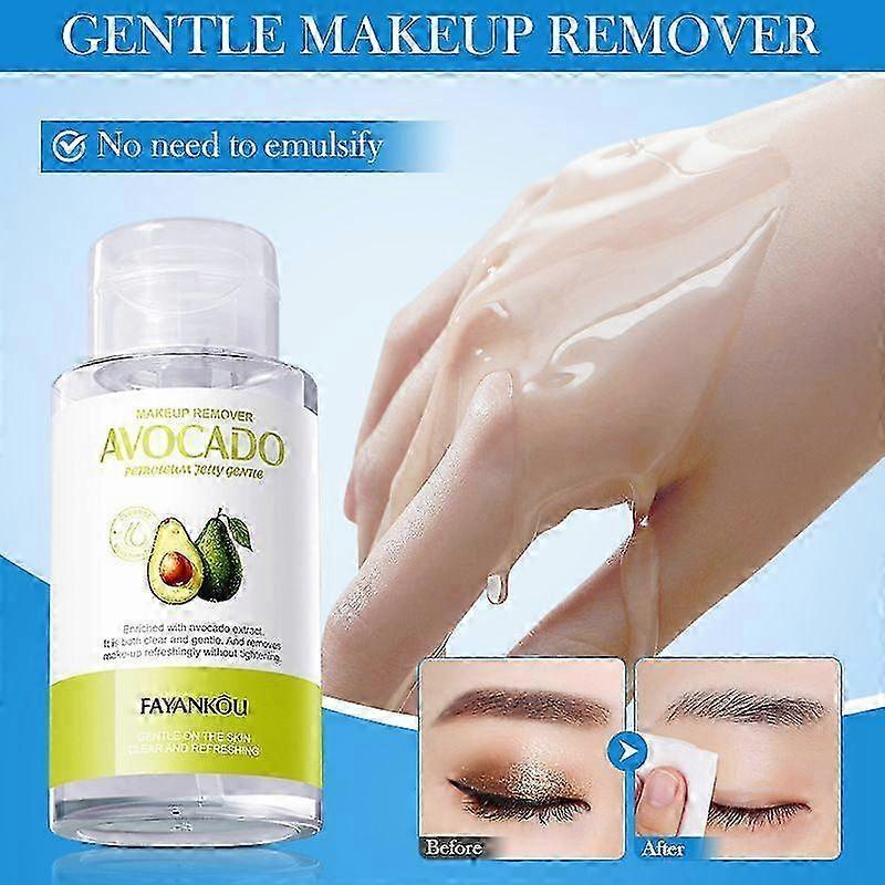 Avocado-Extrakt Sanfter Make-up-Entferner - Keine Emulgierung, Vaseline-Formel, Tiefenreinigung für empfindliche Haut, Feuchtigkeitsspendend & Erfrischend, Alle