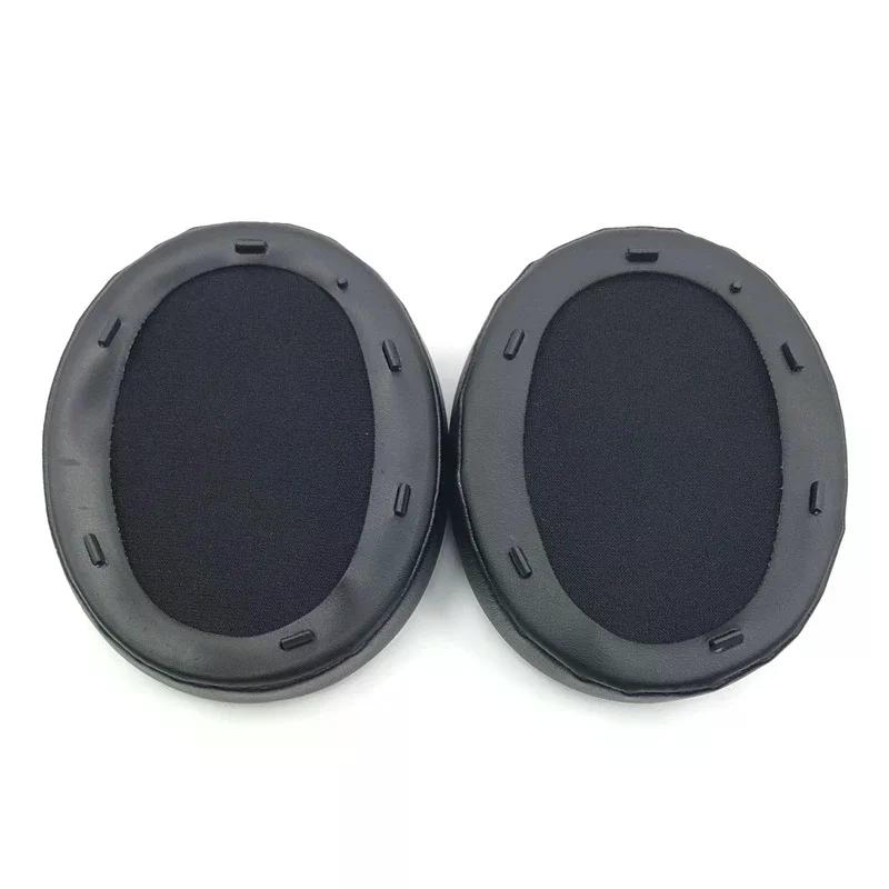 One Piece Headphone Ear Cushions in Protein Leather, Designed for Sony WH-XB910N, Memory Foam Ear Pads Replacement