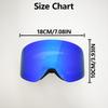 Best-selling ski goggles, anti-fog adult ski goggles, double-layer anti-fog snow goggles for men and women
