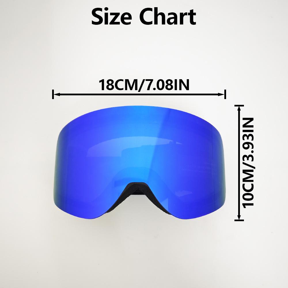 Best-selling ski goggles, anti-fog adult ski goggles, double-layer anti-fog snow goggles for men and women