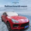 145x90cm Car Sunshade & Frost Guard: Single-Layer Aluminum Film for Front Windshield Protection