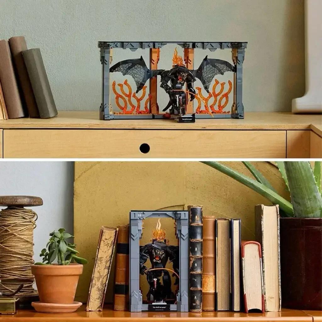 Balrogs Book Nook Home Decor Set Creative Display Kit for Adults Birthday Gift