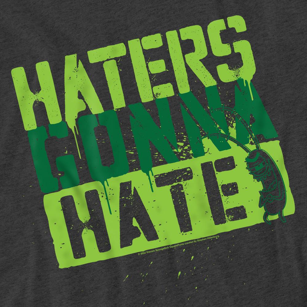 Svampbob Fyrkant Unisex Vuxen Haters Gonna Hate T-shirt