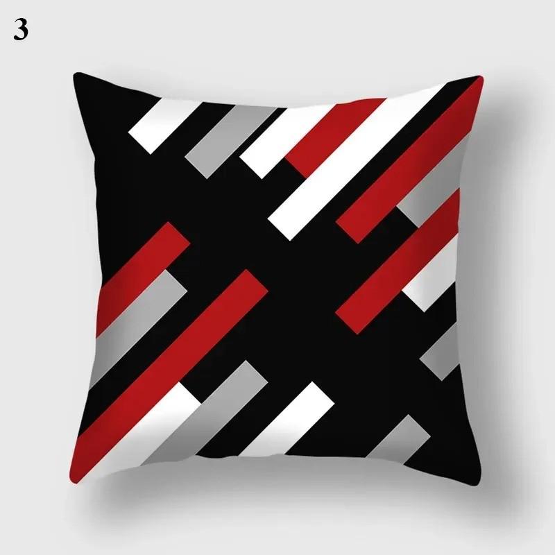 Modern Style Geometric Pattern Is Suitable For Sofa Bedroom Car Pillow Cover