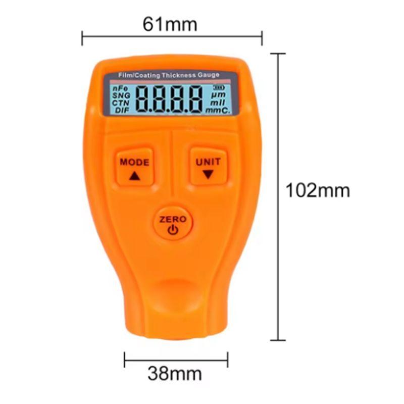 ABIY Car Paint Thickness Tester Auto Film Coating Thickness Gauge Meter GM200 Manual Paint Tool Coating Test Accessories