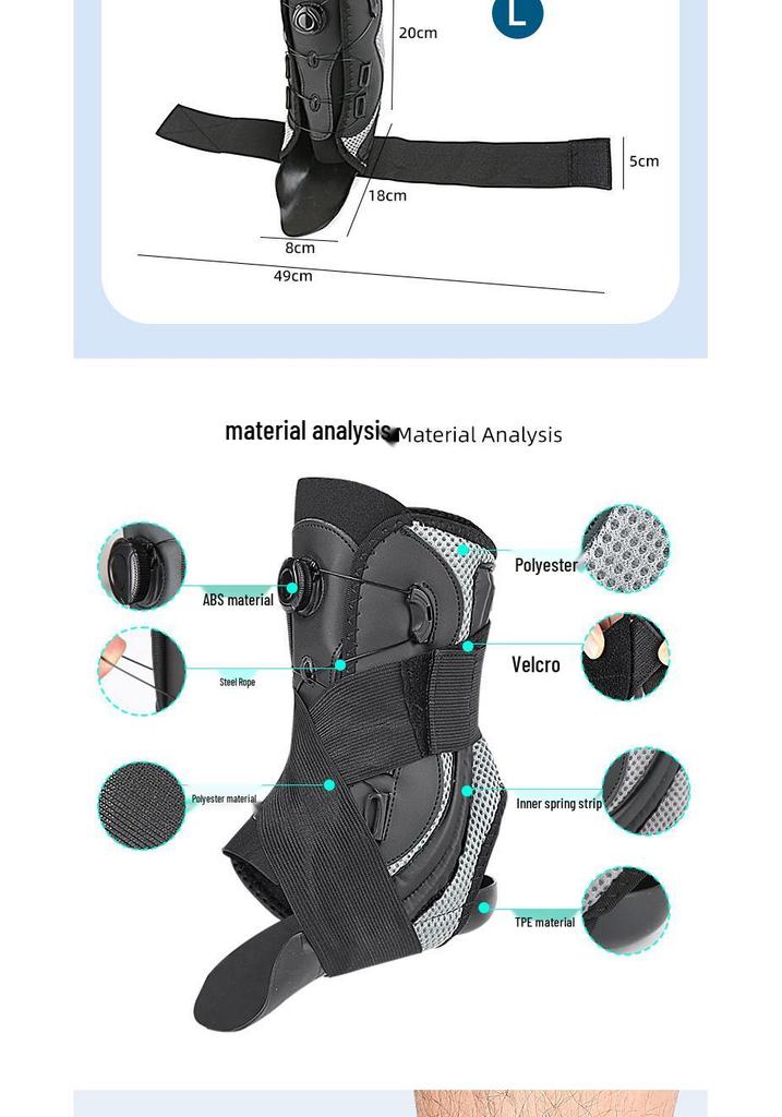 Adjustable Ankle Brace & Arch Support Pad