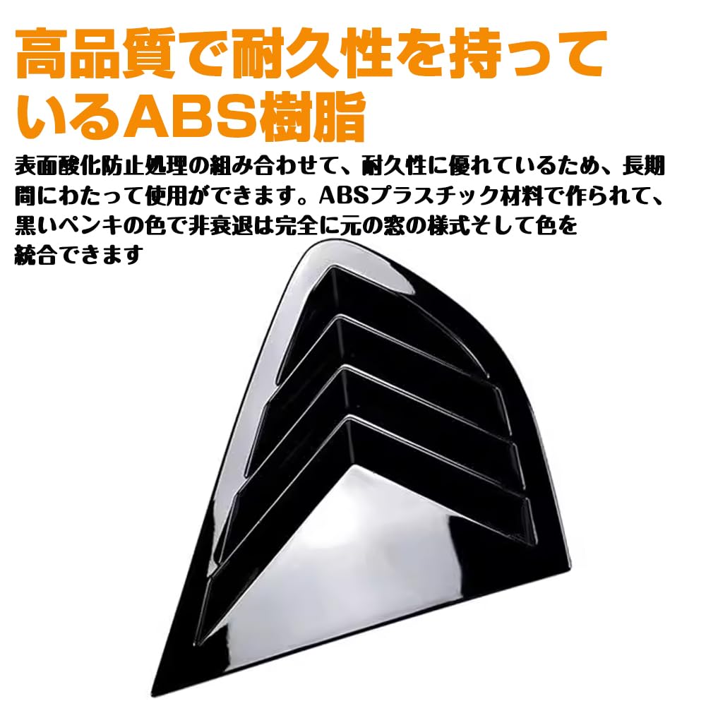 KOKATO BMW X4 G02 Shutter Side Vent Cover Rear Window