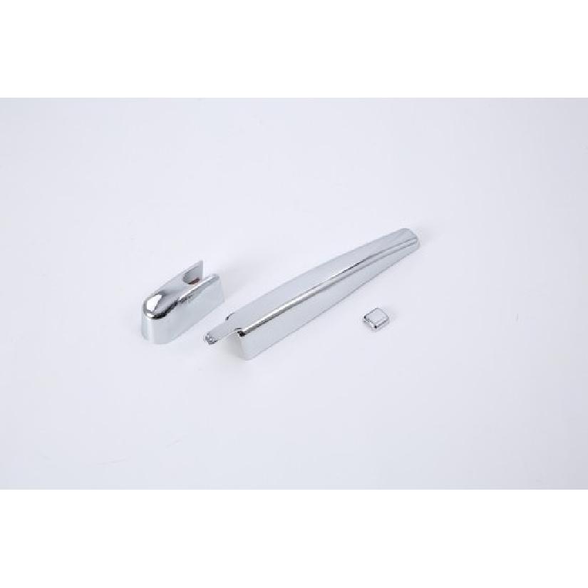 ABS Chrome Rear Windshield Wiper Lid Cover Trim For 2018-2024 BMW X3 G01 3pcs