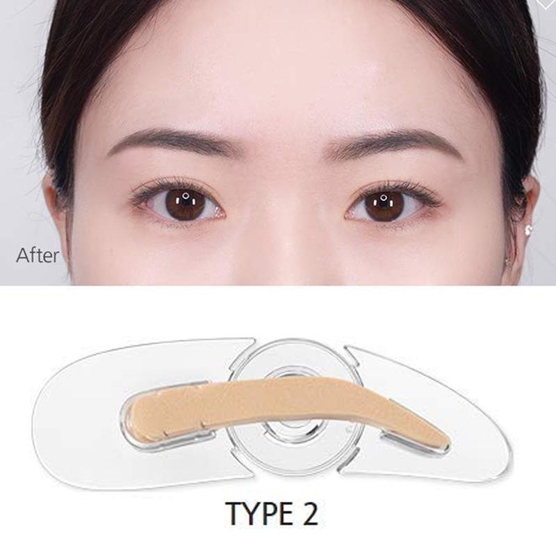 Adjustable Eyebrow Stamp Portable Three Type Eyebrows Makeup Tools Eyebrow Stamp Accessories Women Eyebrows Makeup Tools