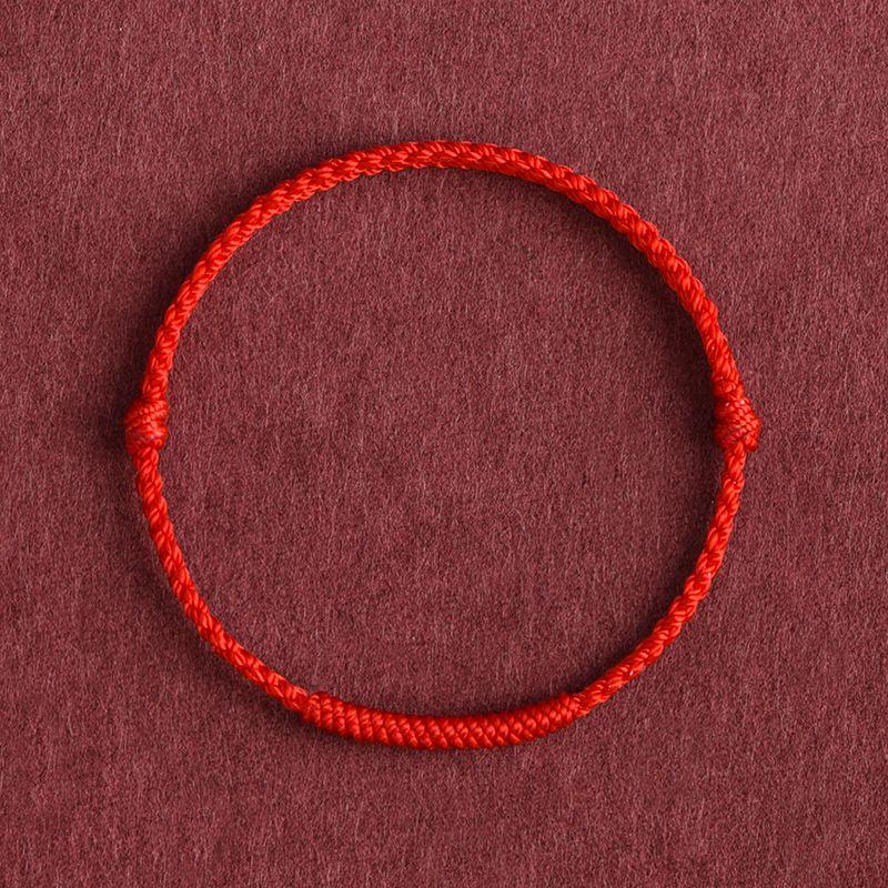 

Красный Веревочный Браслет Браслет на Ногу Мужской и Женский Простой Год Рождения Безопасность Удача Обычная Веревка Узел Дордже Ручной Работы Ручная Веревка Цепочка на Ногу [Anklet] (female-red rope)