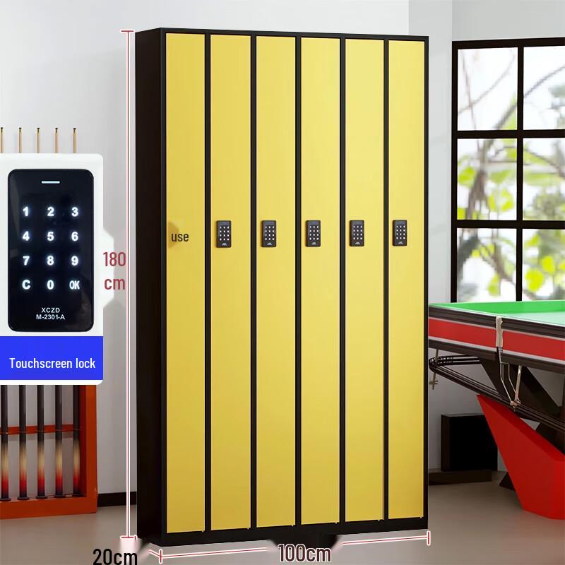 Xingkun 6-Door Billiard Cue Storage Cabinet