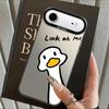Case for iPhone 17 Pro Max XS 15 Plus 13 Pro 16 12 Air 14 11 XR Back Phone Cover Cute Duck